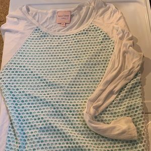 Super soft fishnet shirt